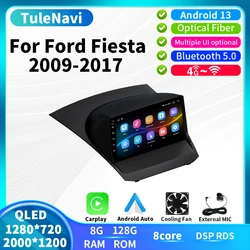 Autoradio Android 13, Navigation GPS, DSP, Carplay, Limitation, Lecteur Vidéo, Unité Auto, Stéréo, 2009x2017, pour Voiture Ford Fi.C. (2000-1200)