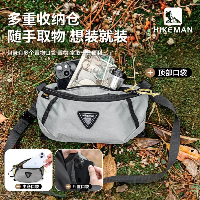 Waist Bag Outdoor Sports Mountaineering Cycling Mobile Bag Backpack Expansion Pack Travel Hiking Lightweight Equipment 3