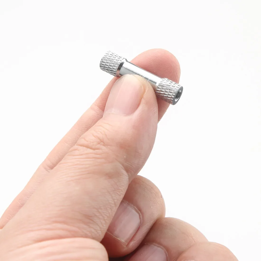 10-Pack Silver Aluminum Round Standoff Spacer Rods - M3 Sizes