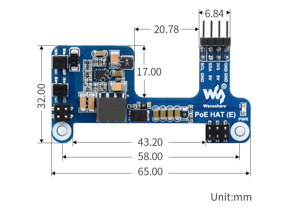 Raspberry Pi POE CHAPÉ