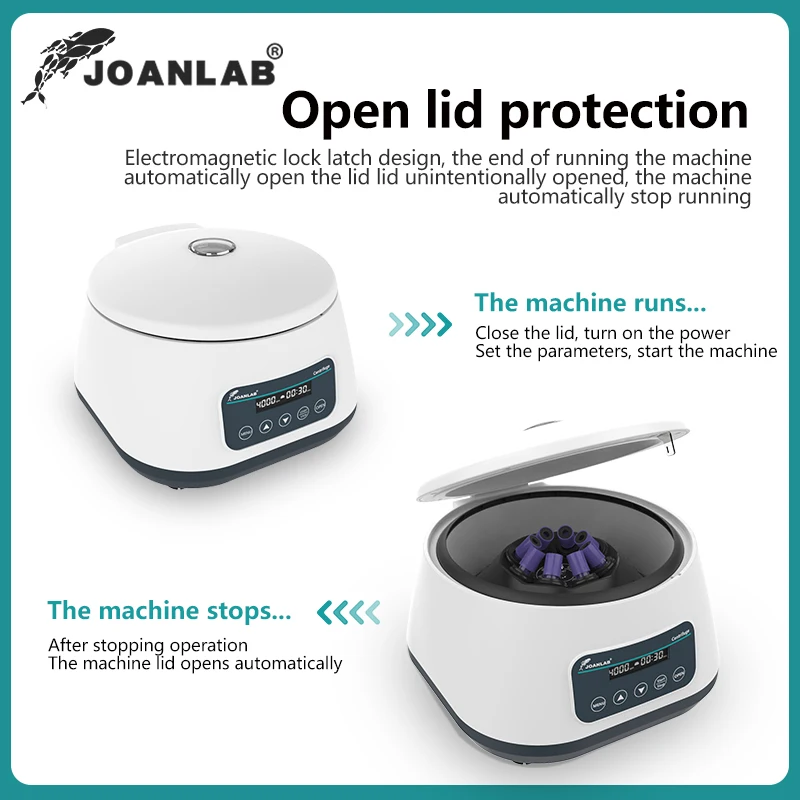JOANLAB Prp Plasma Centrifuge Laboratory Cgf Centrifuge Machine 5/10ml Blood Collection Tube 15ml Tube 1717xg 4000rpm