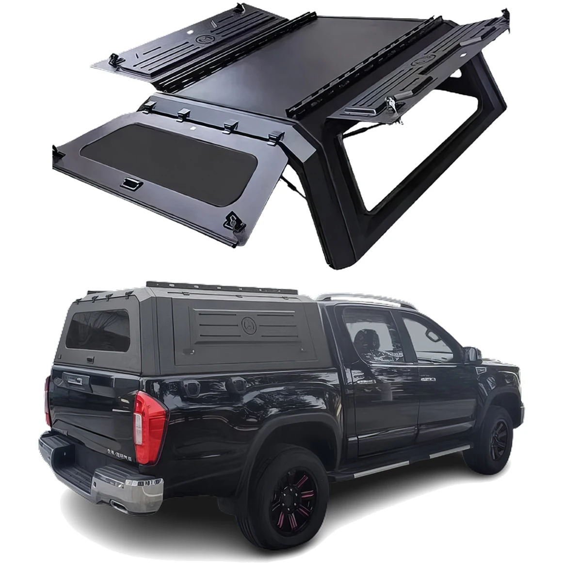 

Hot selling Truck Camper Canopy pickup truck canopy hardtop for Ford F150 Raptor Ranger Toyotas Hilux Tacoma Tundra Dodge Ram