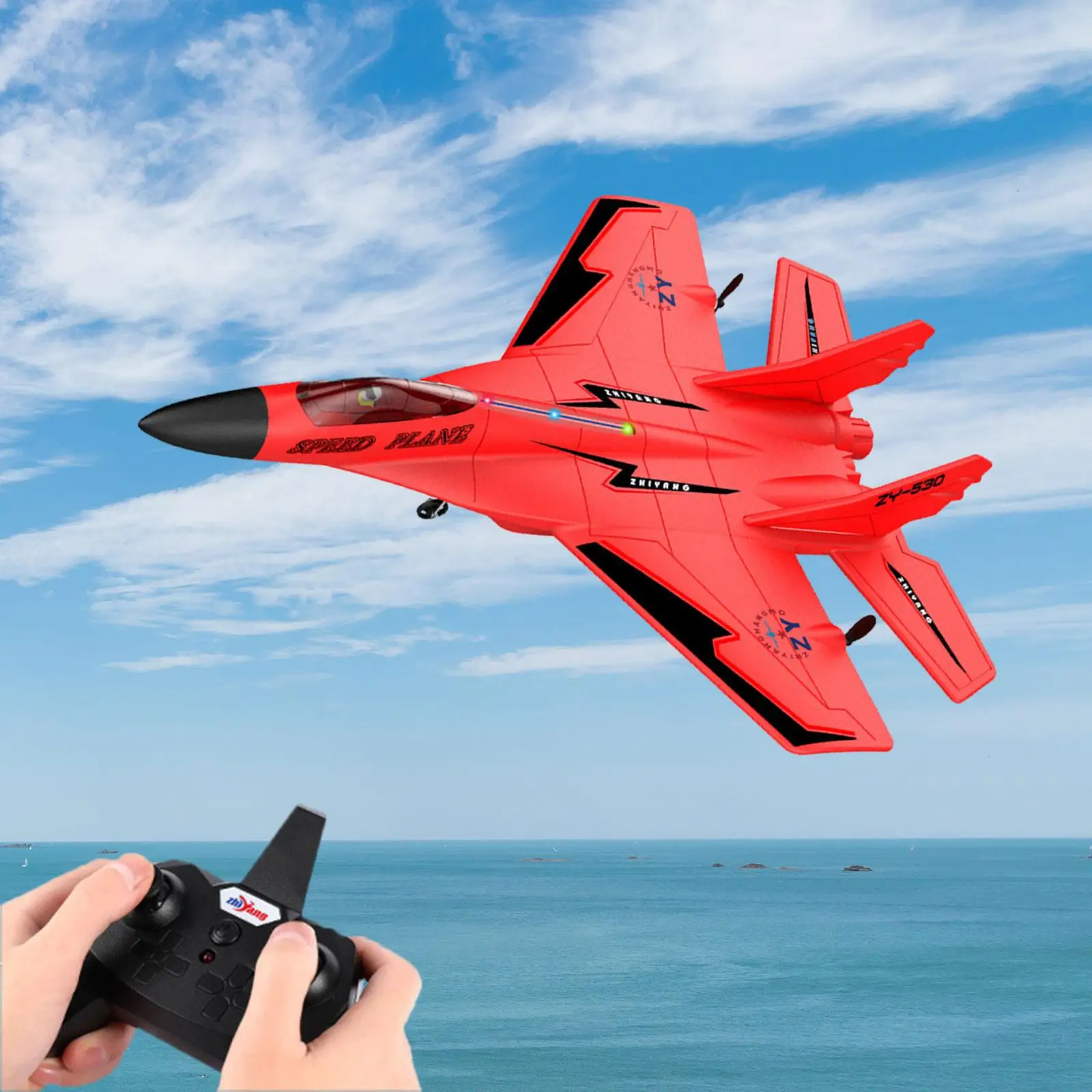 RC Glider Ready to Fly with Colorful Lights Anti Collision Waterproof RC Airplane for Girls Boys Kids Beginner Birthday Gifts RC Glider Ready to Fly with Colorful Lights Anti Collision Waterproof RC Airplane for Girls Boys Kids Beginner Birthday Gifts