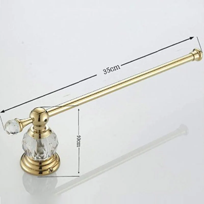 Anello Portasciugamani Dorato In Acciaio Inox: Moderno, Rotondo, A Parete Con Viti Di Fissaggio - 3