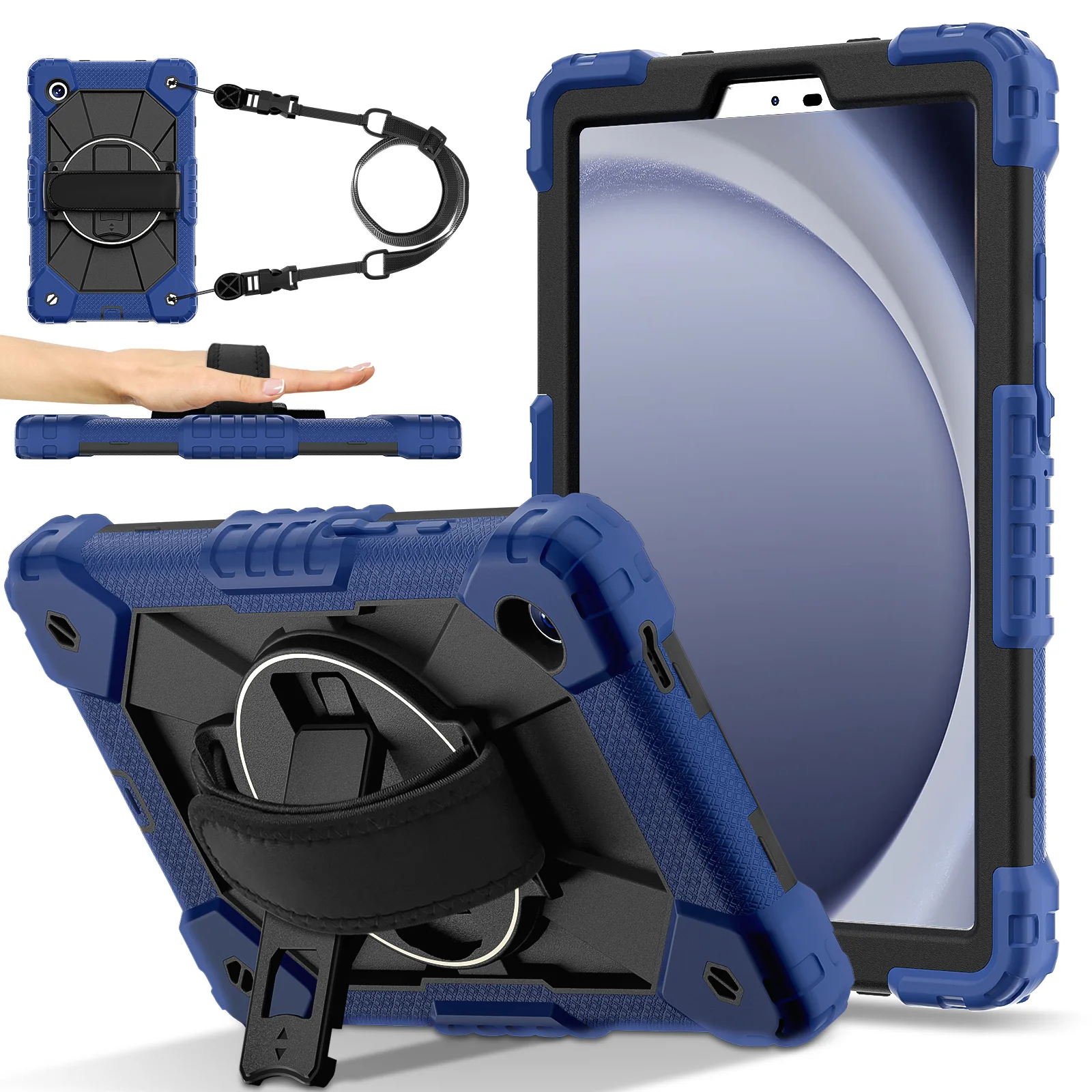 Rotatable Heavy Duty Armor Stand Cover with Shoulder Strap