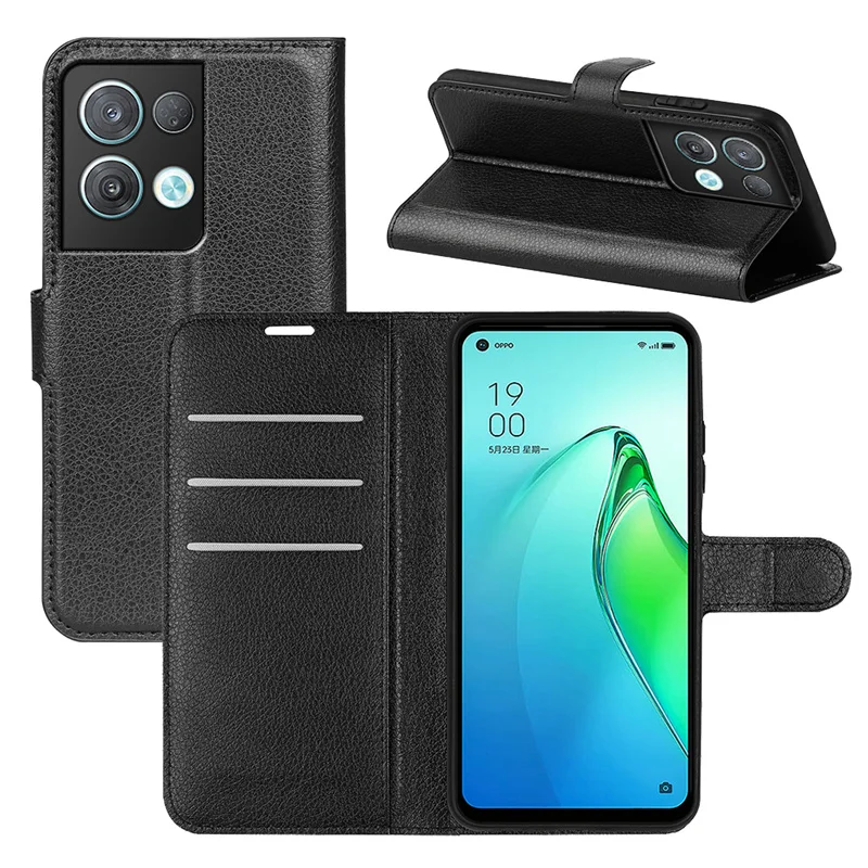 Per Oppo Reno 8 Pro Custodia Portafoglio In Pelle Per Oppo Reno 8 5G Reno 8 Pro Flip Custodia In Pelle Per Telefono Custodia In Tpu Portafoglio In Pel