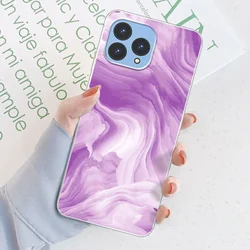 Crystal Clear Soft Silicone TPU Protective Phone Case with Bumper Shell Design for Cubot P80 (TM2076)