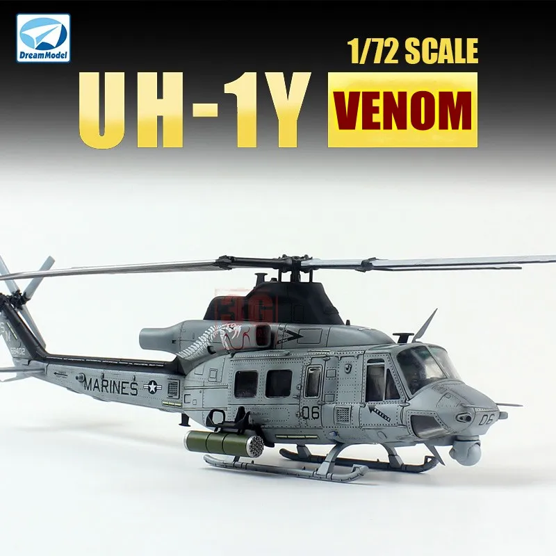 DreamModelDM720018AirplaneModel172USUH1YforVenomHelicopter