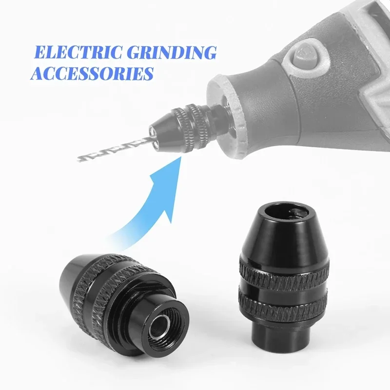 Multi Quick Change Keyless drill chuck adapter Universal Chuck Replacement for Dremel 4486 Rotary Tools 3000 4000 7700 8200