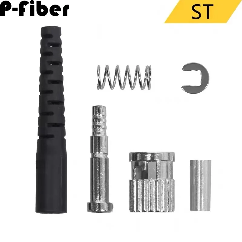 SC 커넥터 키트, LC FC ST 3.0mm 126um 세라믹 페룰, 단일 모드 광섬유 커넥터 Ftth 액세서리, 200 개