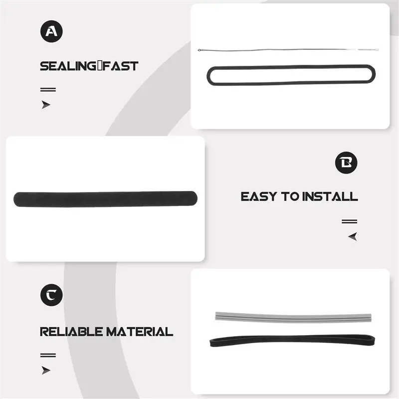 Vacuum Sealer Maintenance Element Part Sealing Strip Repair Heating Strip Silicone Parts 1 Set