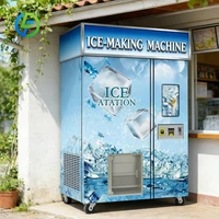 Machine à glace personnalisée, fabrication et vente automatiques de glace, machine intégrée pour supermarché, ferme et centre communautaire 2