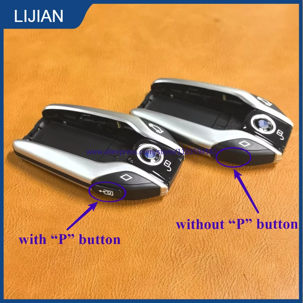 Outer Case Cover Housing Shell for BMW Car Remote Control Key 520d 520i 530 Le G30 X3 X5 X6 X7 I8 6GT Series vehicle repair