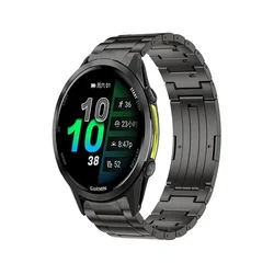 Premium Titanium Quick - Release Watch Strap (22mm/20mm) - 22mm Width strap (Titanium gray)