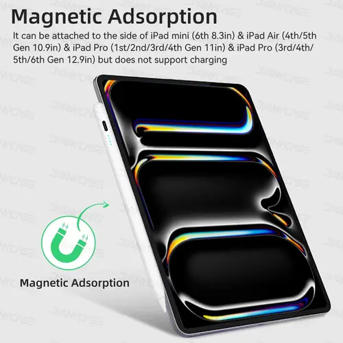 For iPad Pencil 2025 M3 Stylus Pen for Air 6 M2 Pro M4 M5 with Palm Rejection for iPad Pro 11 12.9 13 7/8/9/10/11th mini5 6 7 ﻿ - Image 3