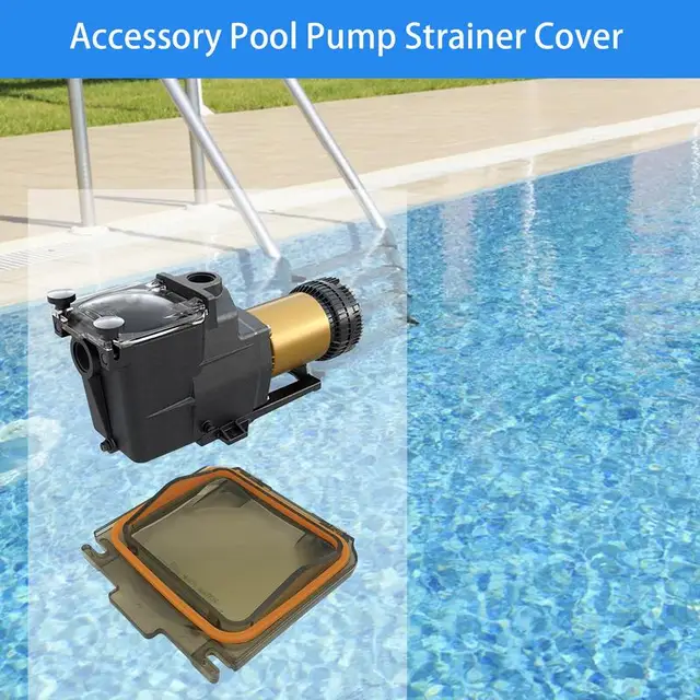 Szűrő Fedél A Medence Szivattyú Kosár Fedele Hordozható Föld Alatti És Feletti Úszáshoz - Image 4