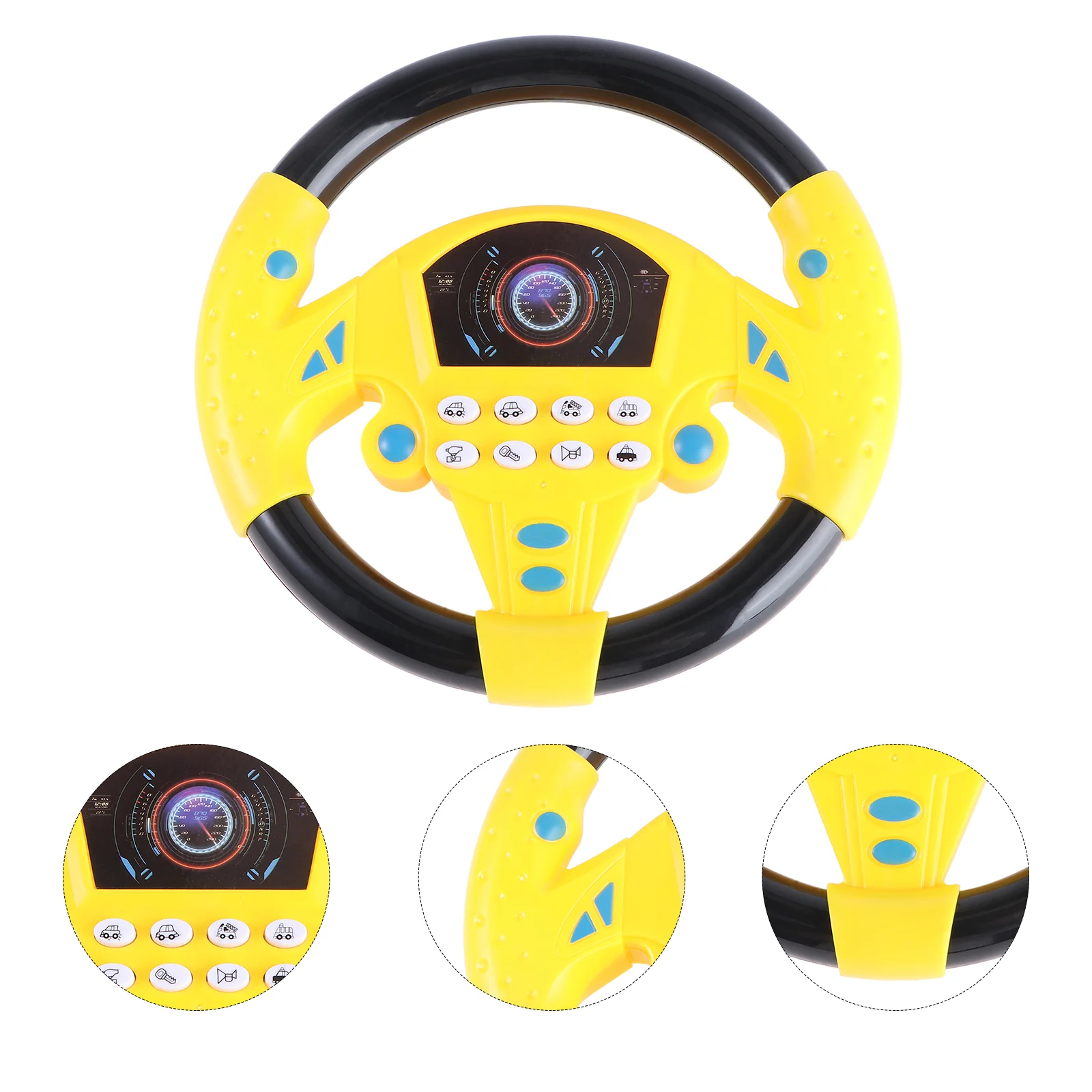 

Steering Wheel Toys Children Steering Wheel with Sound Simulation Driving Car Toys Multifunctional Simulation Car Driving