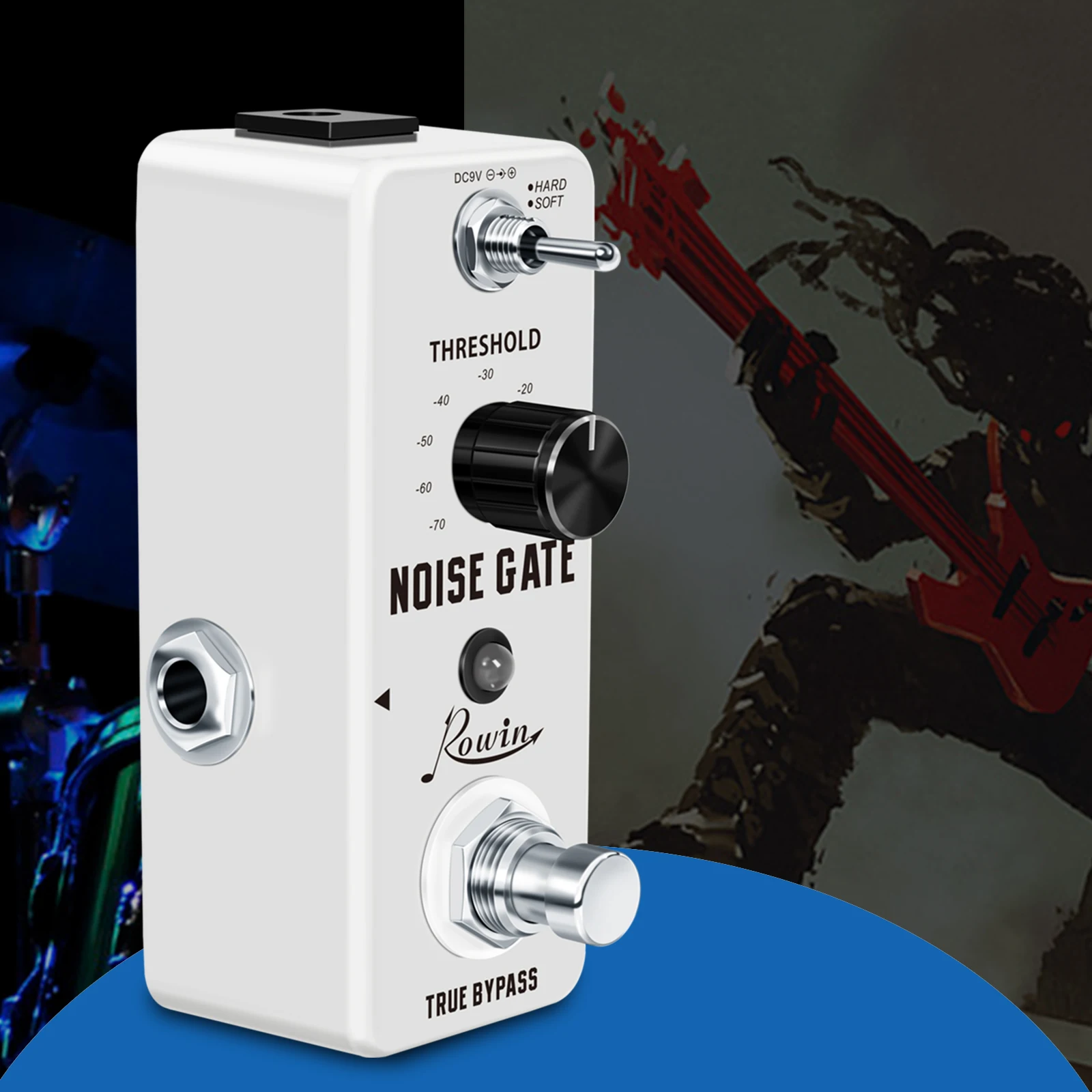 Noise Gate Guitar Pedal Rowin Guitar Effect Noise Reduction Effect