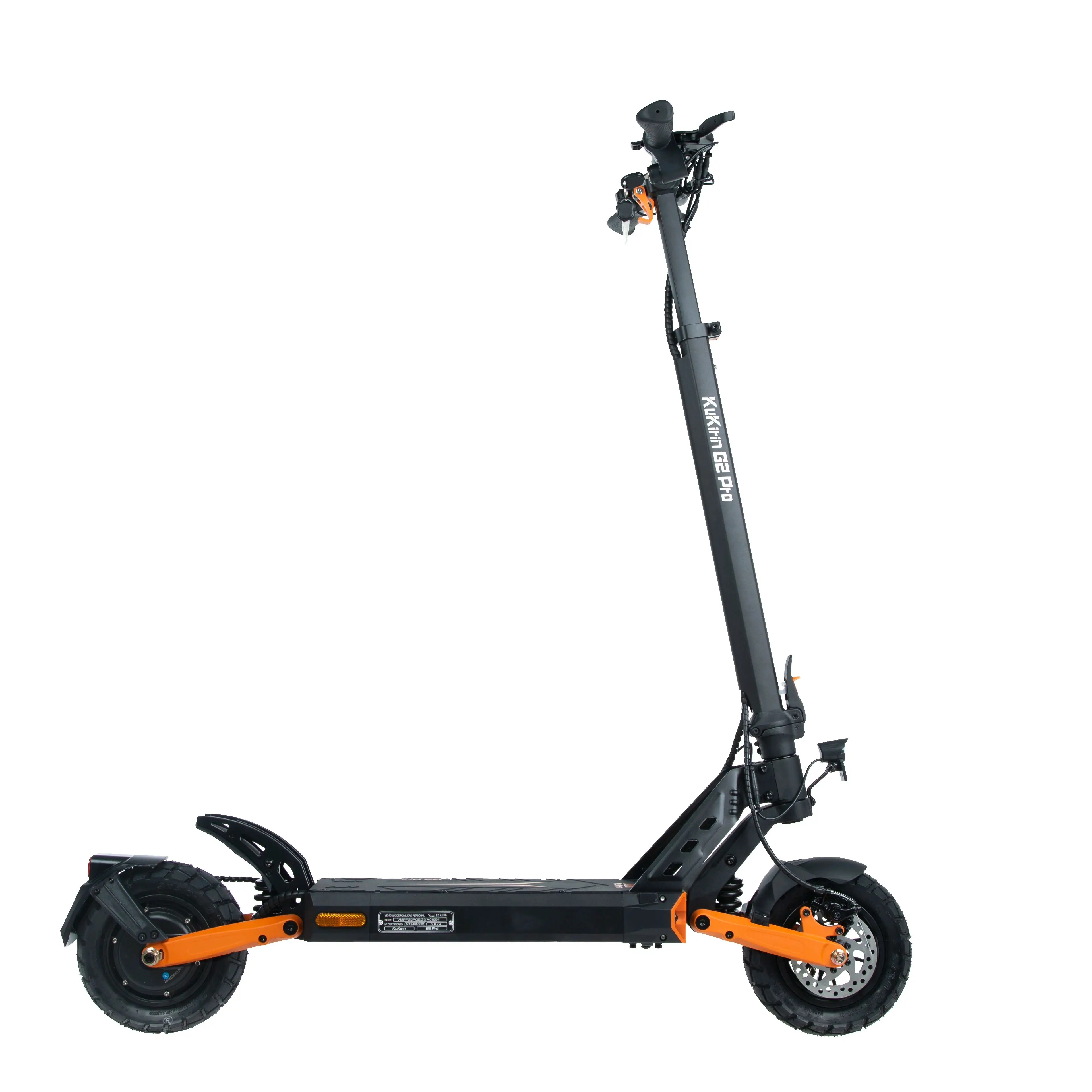 Scooter elettrico pieghevole KuKirin G2 Pro (VMP) da 9" - Motore da 500 W, batteria da 48 V 15,6 Ah, velocità massima 25 km/h, portata 65 km - immagine 2