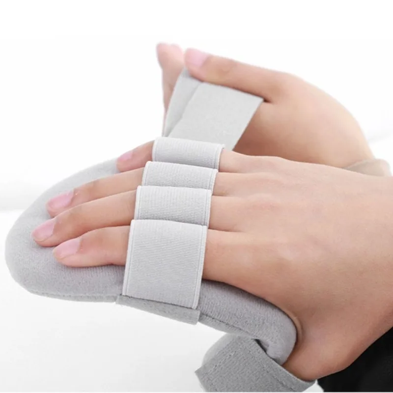 Adjustable Stroke Hand Brace Support with Finger Separator for Arthritis Tendonitis Rehabilitation Wrist Rest Hand Splint