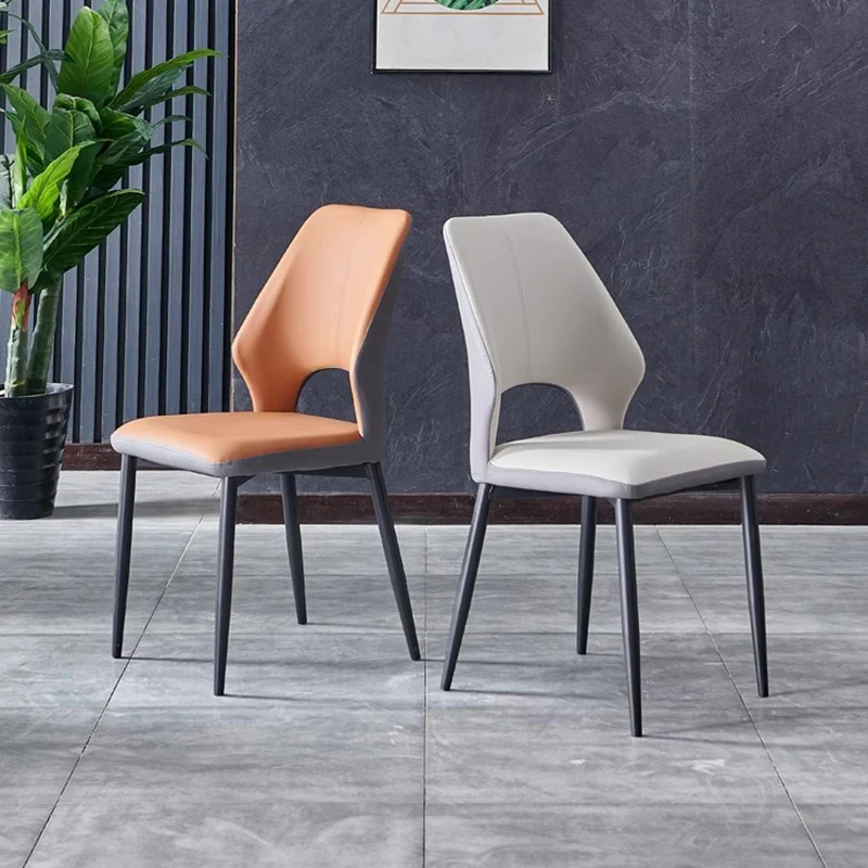 Salon Nordic Dining Chairs Kitchen Restaurant Designer Office Sedia Di Lusso Gaming Vanity Mobili Per La Casa Furniture Cy50Dc