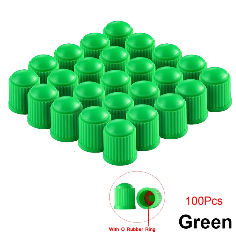 10/25/50/100Pcs Tire Valve Caps, Plastic Car Tire Stem Dust Covers Universal Valve Caps for Cars, Bicycle, Trucks, Motorcycles - Image 23