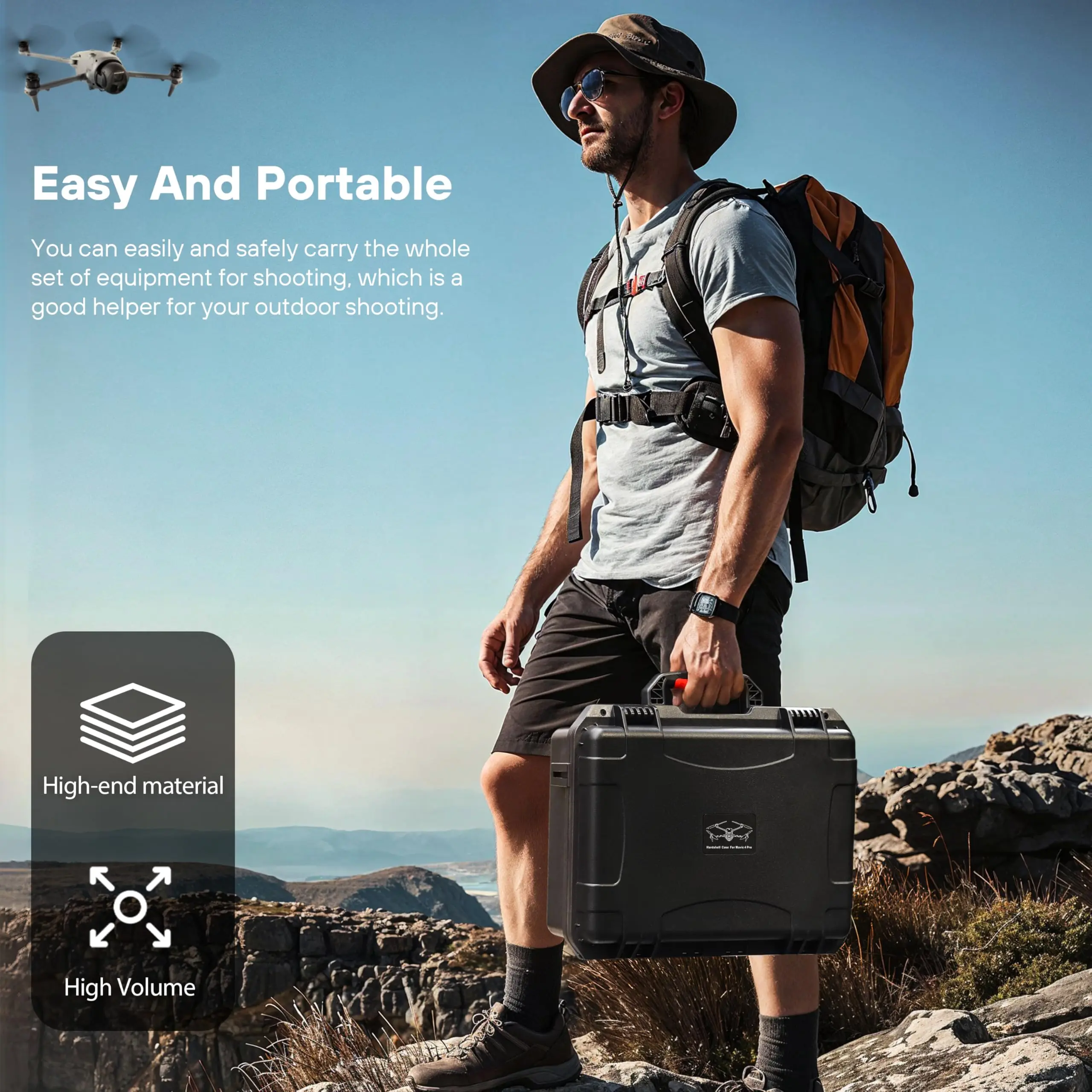 รูปสินค้า กระเป๋ากันน้ำสำหรับโดรน DJI Mavic 4 Pro
