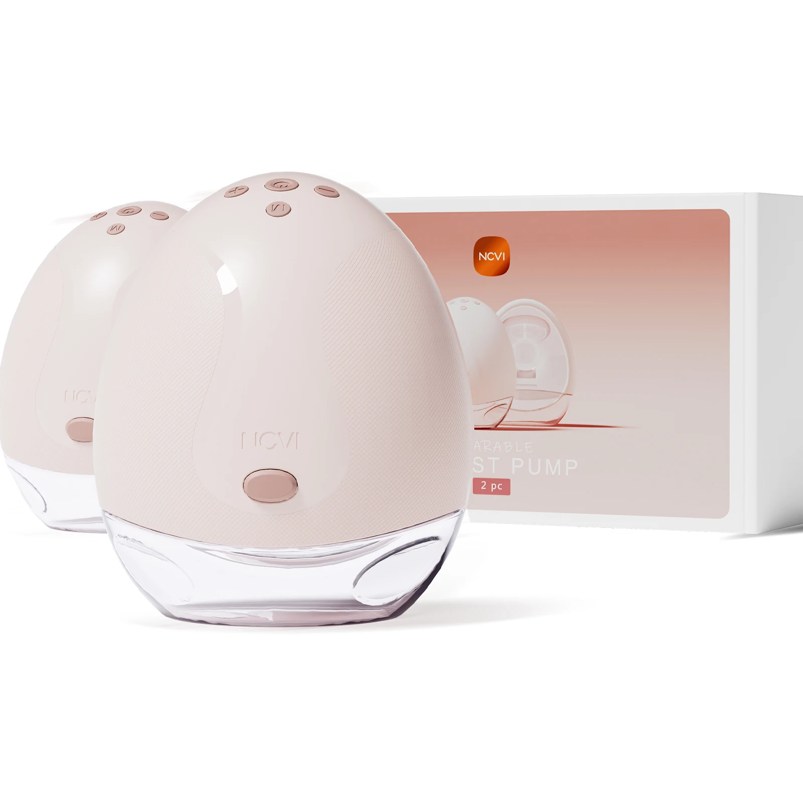 Electric Breast Pump NCVI Double Wearable Hands Free Breast Pump 4 Modes & 9 Levels