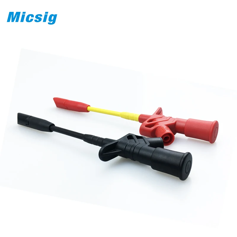 

Micsig Quick Test Hook Clip Professional Insulated Flexible Testing Probe 4mm Test needle