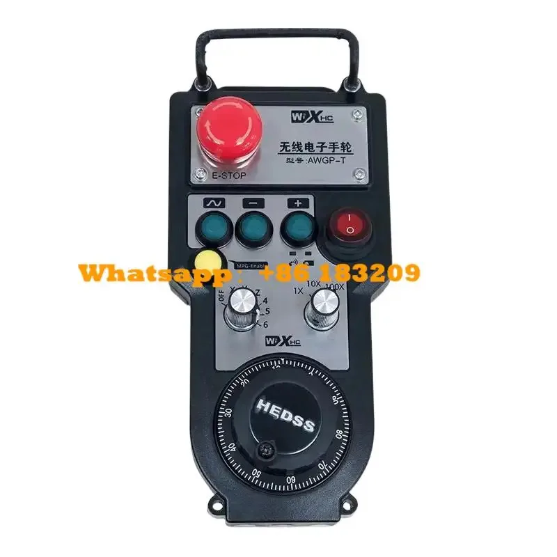 HOT 433MHZ 25PPR 100PPR CNC 가공 원격 핸드휠 제어 선반 컨트롤러 Syntec MPG 수동 펄스 발생기 Cyclmotion