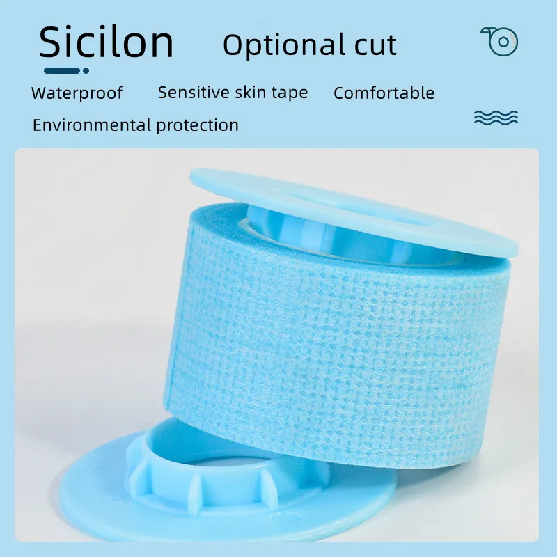 Hot Sale Silicone Gel White Pink Blue Purple Green Sensitive Skin Tape For Eyelash Extension