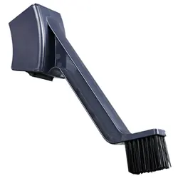 Dual - Head Reusable Chain and Gear Cleaning Brush for Motorcycles and Bicycles (Dark Grey)