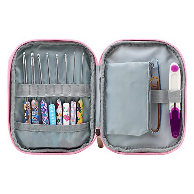 1 PCS Crochet Needle Case Organizer Crochet Hook Case Only Crochet Hook  Case (Bag Only)