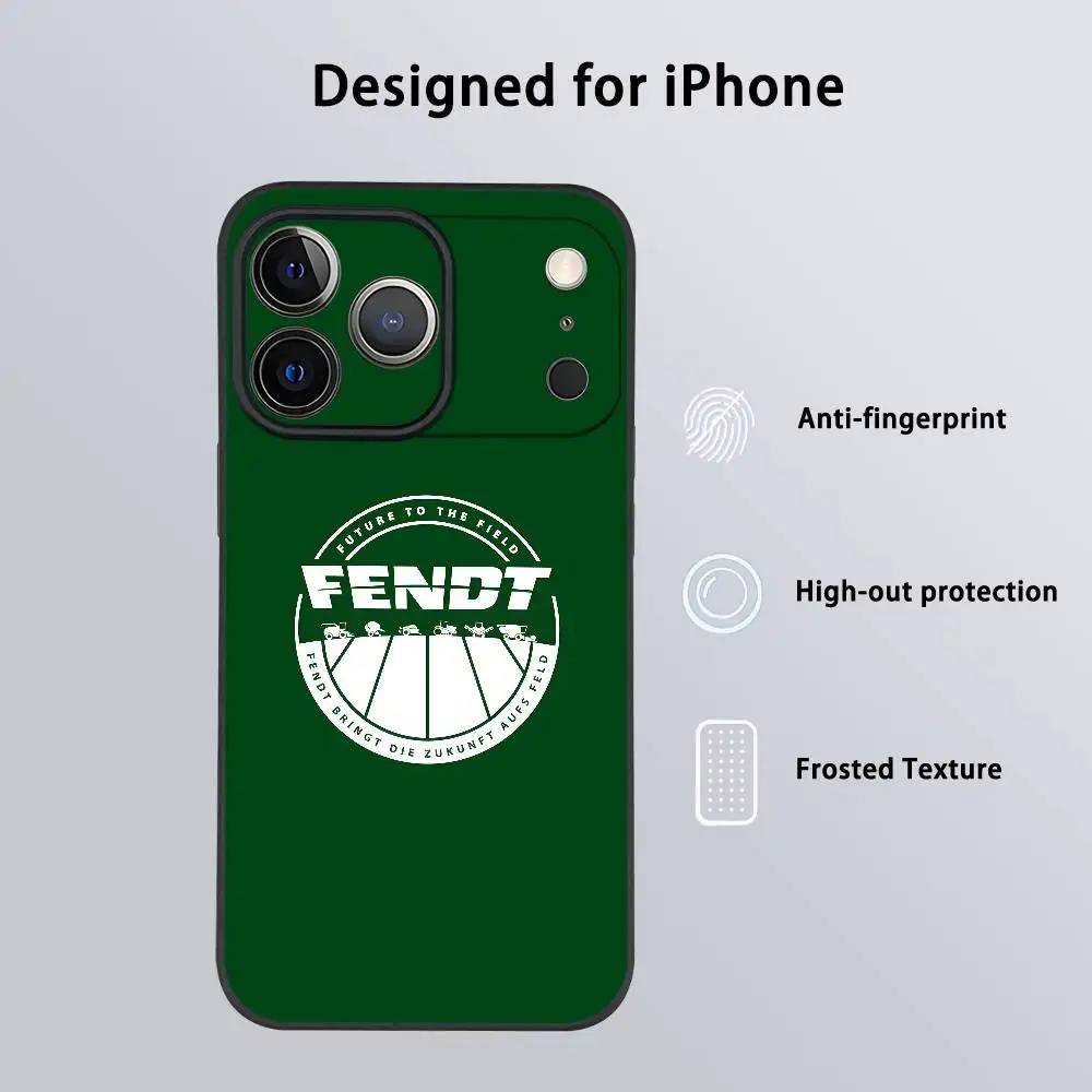 Luxury Designer-Inspired Black Frosted Soft Shell Phone Case