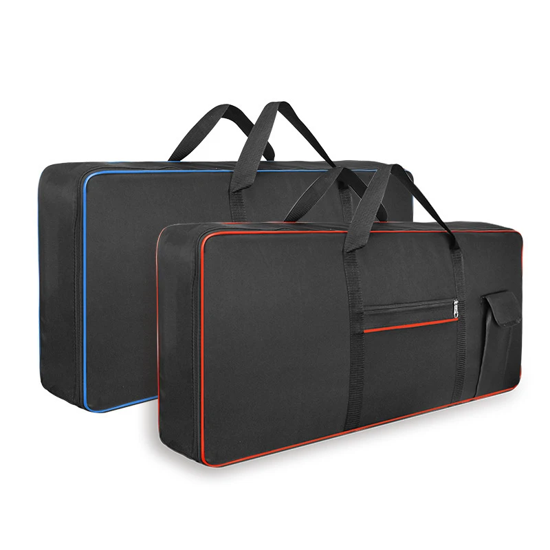 61 Keyboard Bag Waterproof Electronic Piano Cover Case For Electronic Organtronic Organ Red Edge
