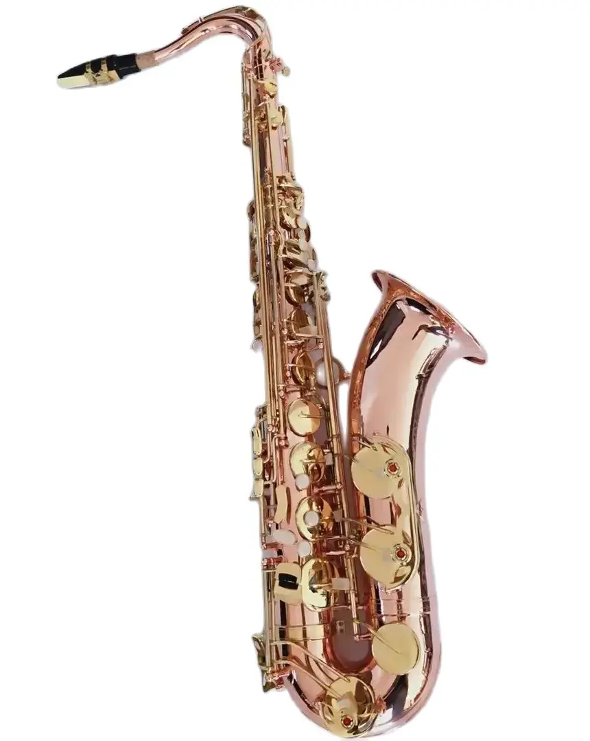 

New Professional T-902 Saxophone Tenor Support Phosphor bronze Gold key Tenor Saxophone Sax with case