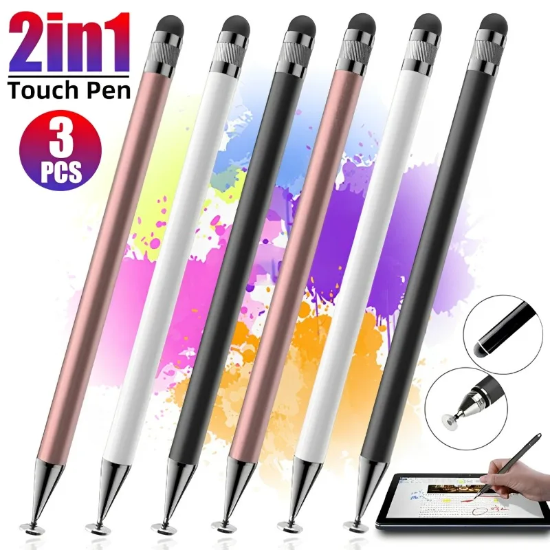Universal 2-in-1 Touch Stylus Pen