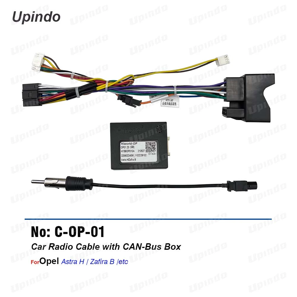 Car Radio Cable With Canbus Box For Opel Astra H Zafira B Power Wiring Harness Aftermarket