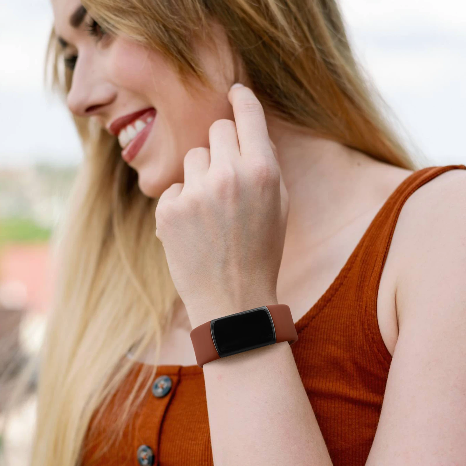 Fitbit Charge 6 5 Ʈ Ǹ ո ,   ü Ʈġ ׼