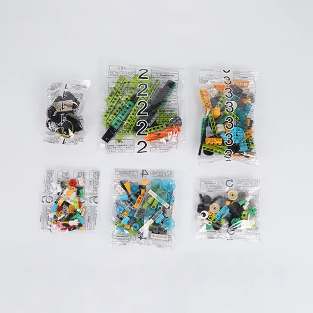 DIY 385pc Construction Building Block Set 6