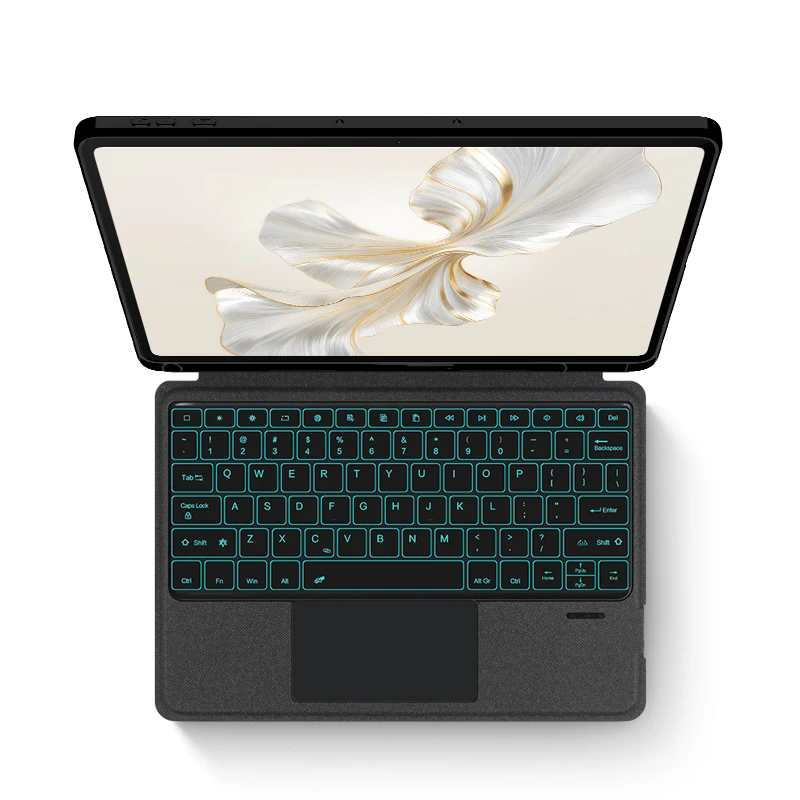 teclado destacável magnética com porta-lápis, para honra