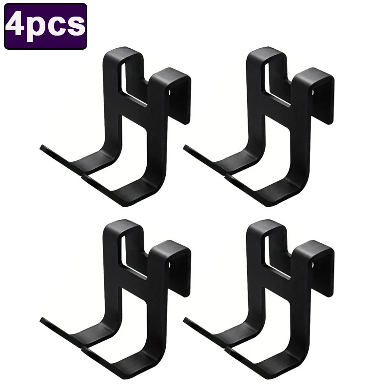 Kitchen Cabinet Door Back Hook Hanging Rack Clothes Coat Hat Towel Hanger Drawer Storage Hook Bathroom organizer Shelf Accessori - 6