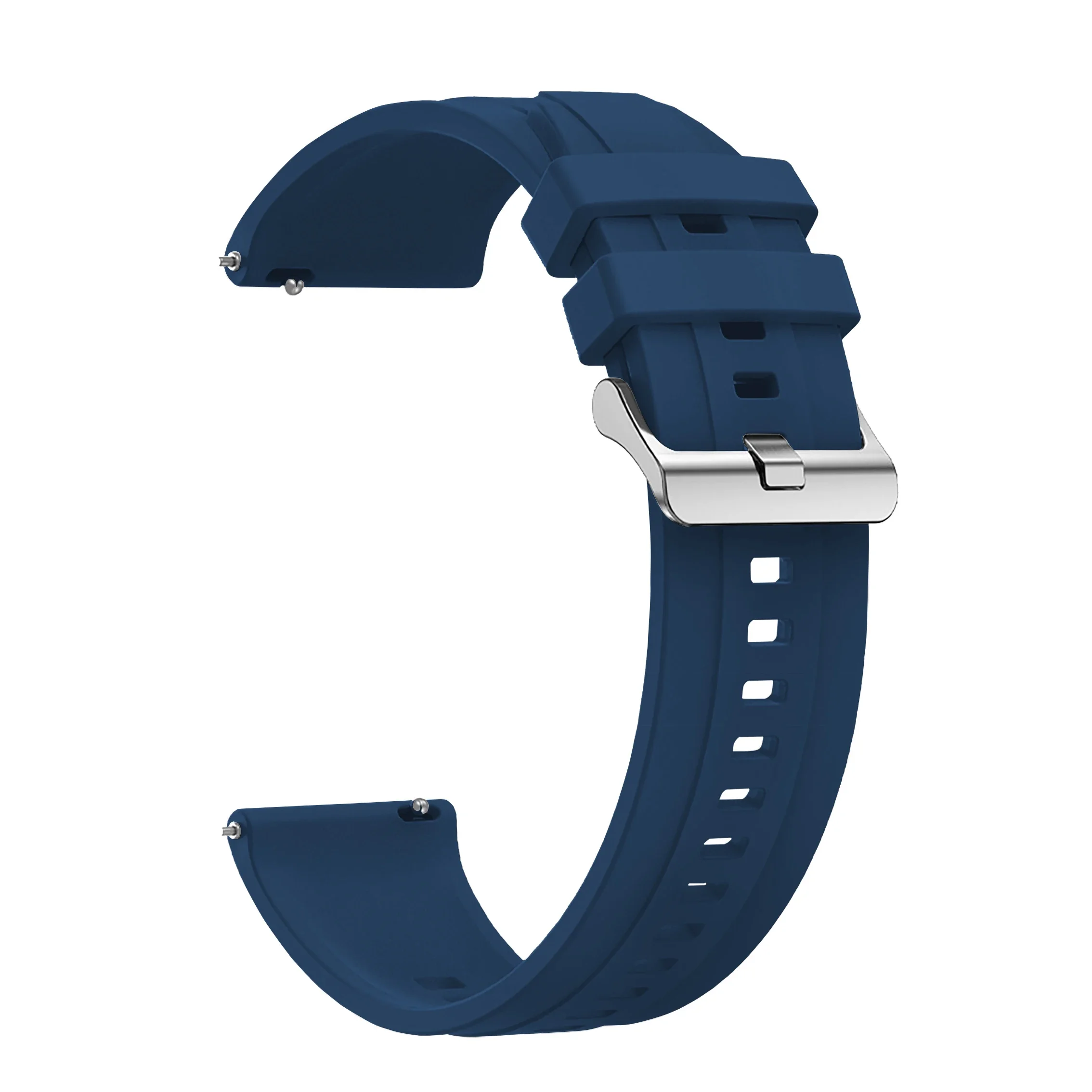 Official Sport Breathable Silicone Watch Band – Premium 22mm Strap