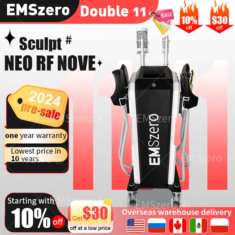 2 In 1 Ems + Roller Machine Muscle Booster Neo Nova Hi-Emt Emszero Weight Loss Gain Muscle Machine
