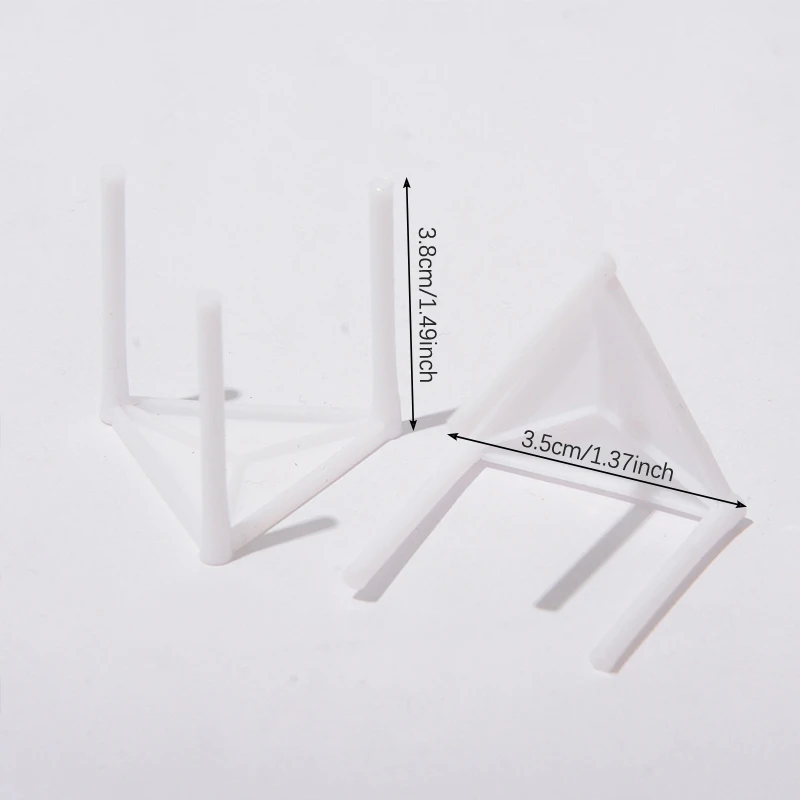 100Pcs Pizza Saver Stands Fixing Rack Pizza Holder Packing Tripod Plastic Tripod Stack