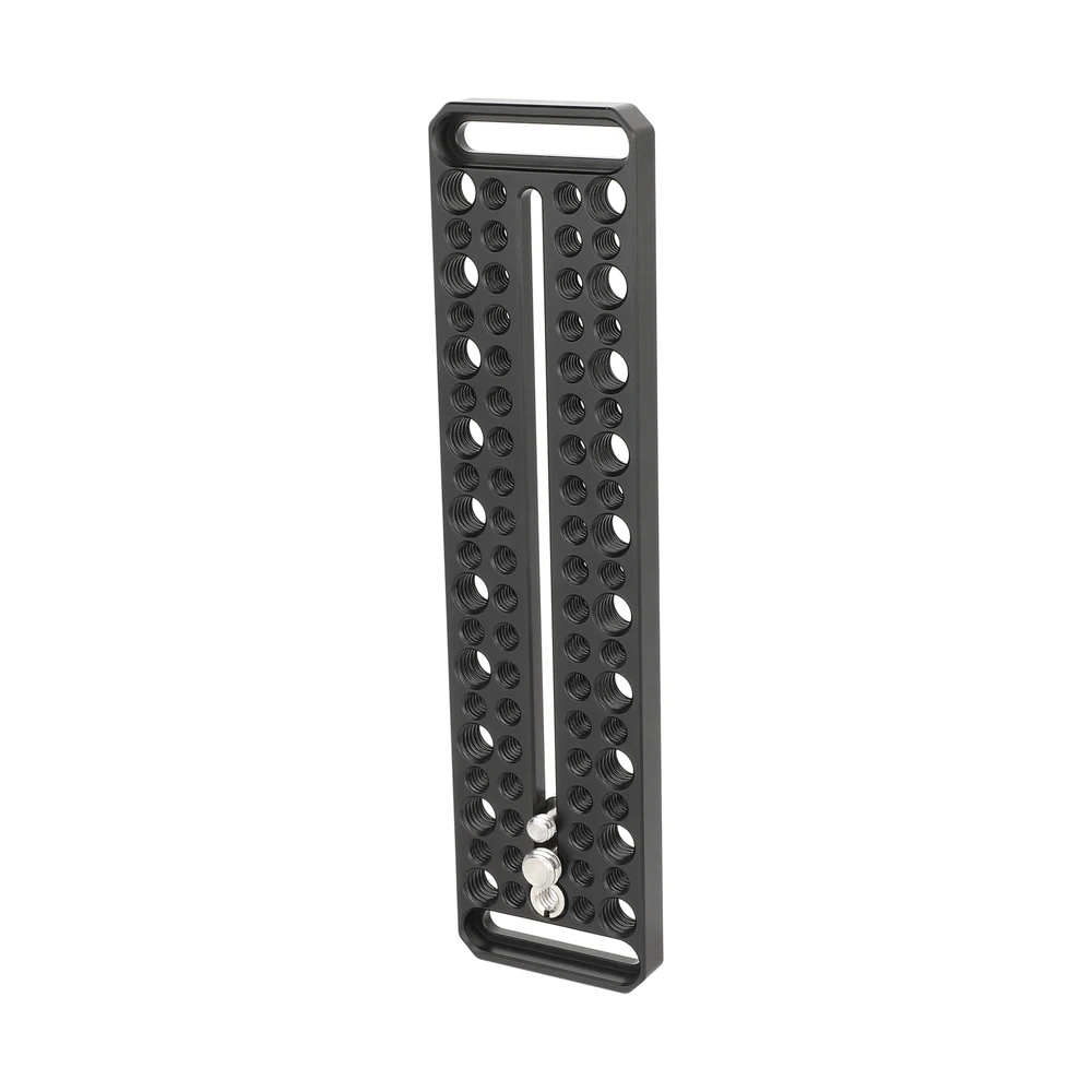 Switching Plate Camera Mounting Cheese Plate With Multiple 1/4"-20 & 3/8"-16 Thr