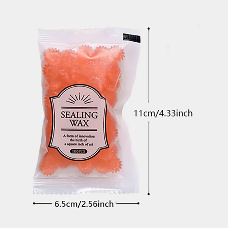100 pcs Sunflower Wax Pellets for Wax Seals