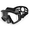 Three-Lens Snorkeling Water Ski Welding Mask for Men and Women Anti-Fog Goggles Panoramic Underwater Suitable Both Men and Women 1