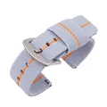 Grey orange silver