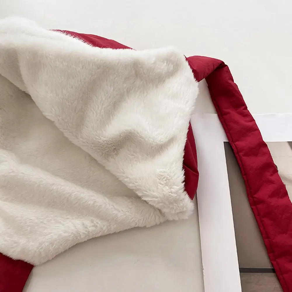 Winter Ear Protection Warm Pullover Beanie Hat Fleece Lined Earmuffs Hat Waterproof Thicken Outdoor Cycling Cap Christmas Beanie